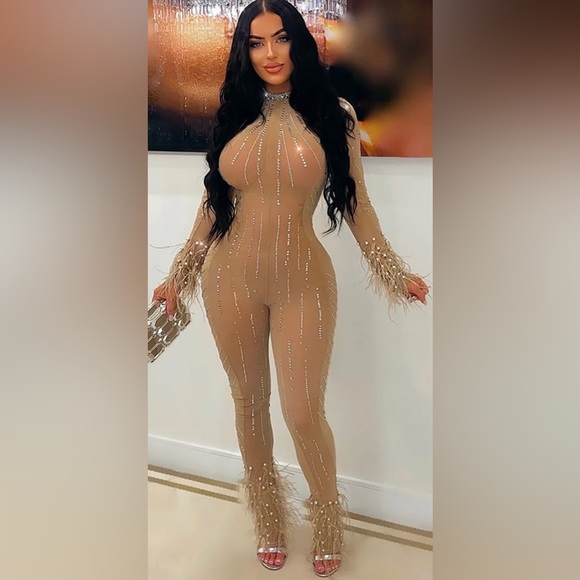 COPY - Taupe Jumpsuit - Picture 1 of 1